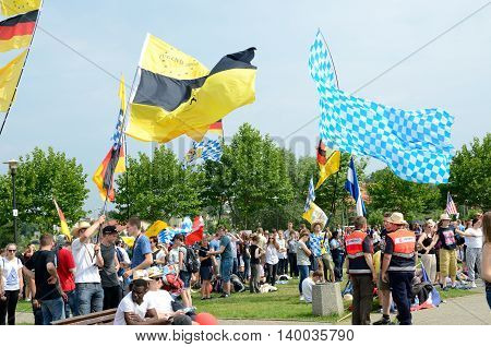 Pilgrims With Flags, World Youth Day 2016