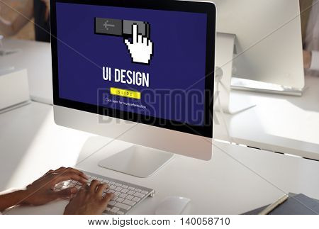 Information Technology Computer System Concept