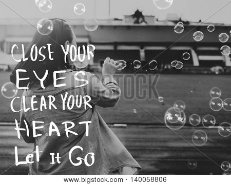 Lifestyle Positive Thoughts Mind Life Concept