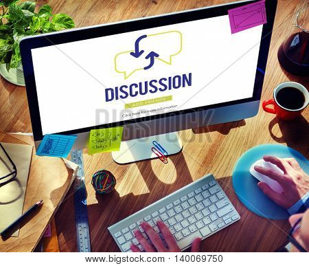 Businessman Communicaiton Connected Devices Concept
