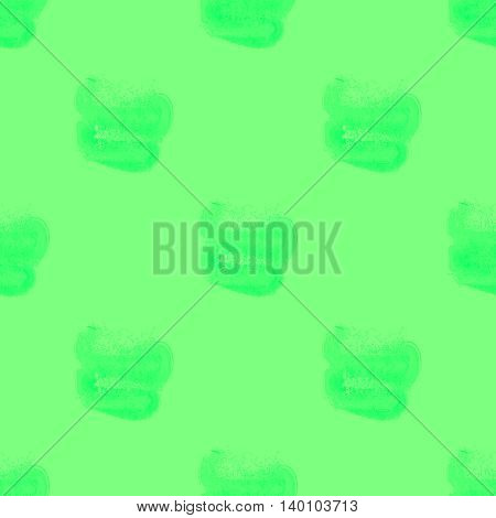 Watercolor abstract blot in the form of clouds seamless pattern.