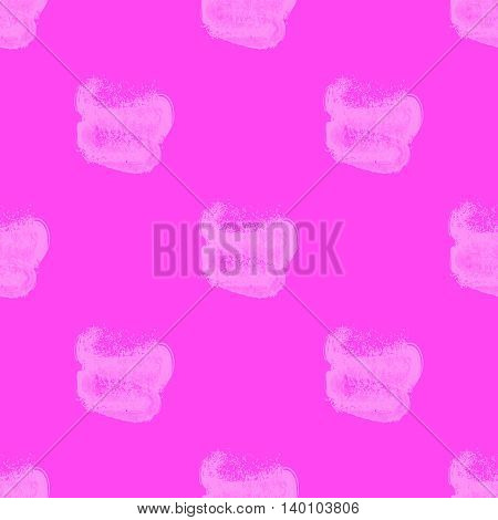 Watercolor abstract blot in the form of clouds seamless pattern.