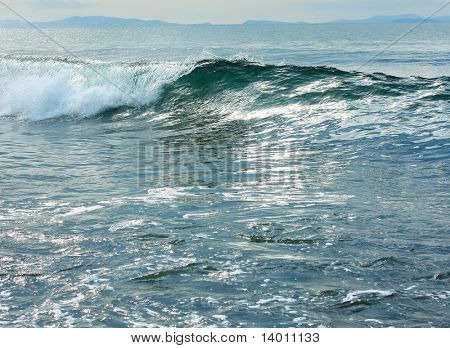 海上的波浪