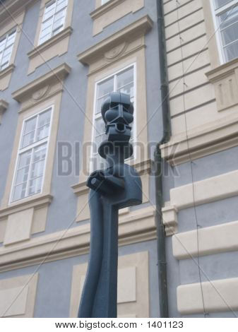 Mężczyzna wysoki Parking
