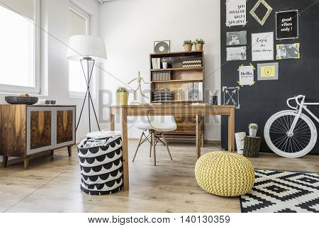 Functional Flat For A Creative Person