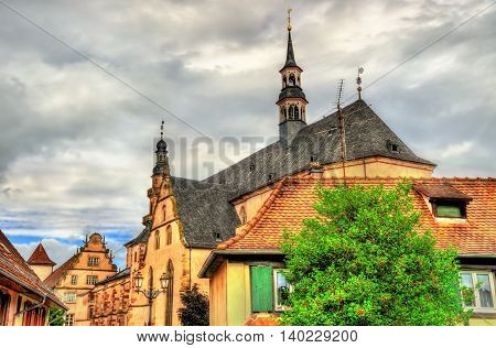 The Jesuit Church in Molsheim - Alsace, France