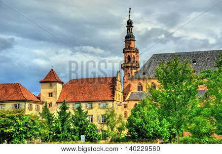 The Jesuit Church in Molsheim - Alsace, France