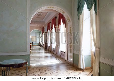 St. Petersburg, Russia-aprel 24 2016: A Communicating Room Of Lyceum In Pushkin.