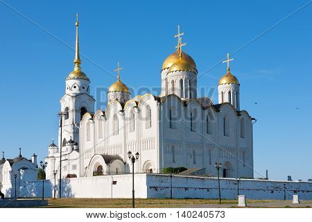 Assumption cathedral at Vladimir built in the 12th century (Russia)