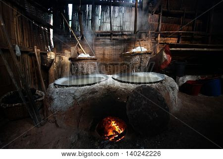 Boiling Rock Salt