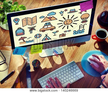 Travel Vacation Sun Fun Enjoyment Concept