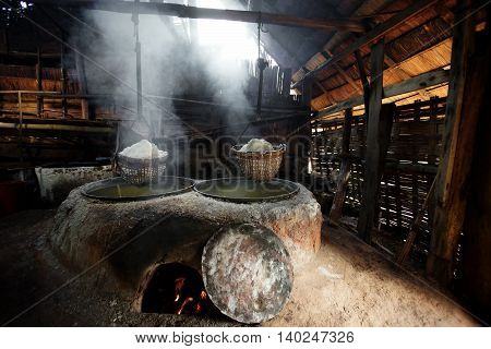 Boiling Rock Salt