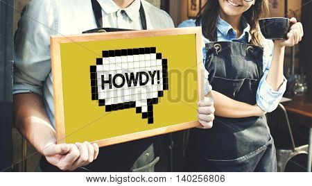 Expression Words Emotion Communication Slang Concept