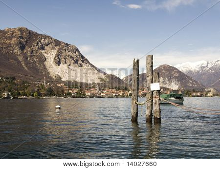 Isola Bella Lago Maggiore, Piedmont, İtalya içinde