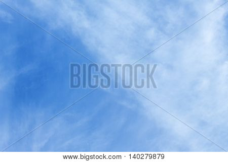 blue sky and cloud beautiful Colorful in nature for background