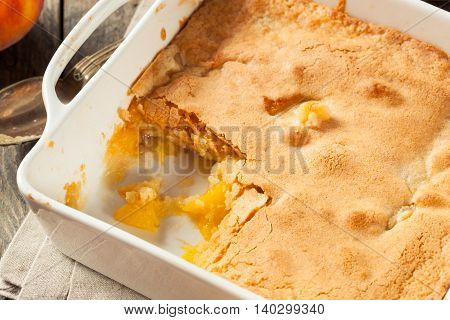 Delicious Homemade Peach Cobbler