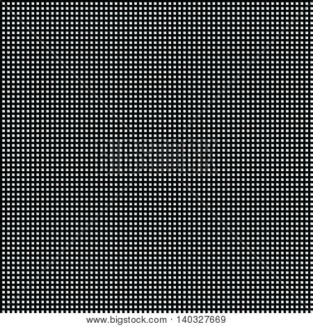 Basic Grid, Mesh Pattern With Shadow. Seamlessly Repeatable Pattern