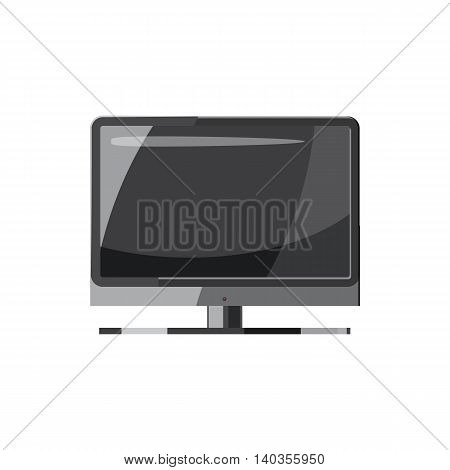 TV icon in cartoon style isolated on white background. Tehnique symbol