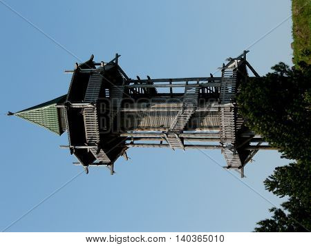 Lookout tower near Heviz at the Balaton