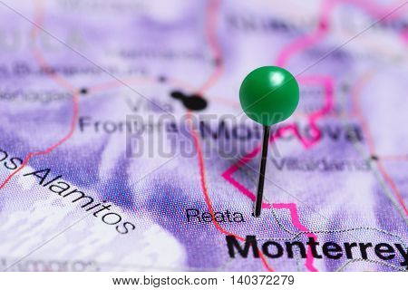 Reata pinned on a map of Mexico