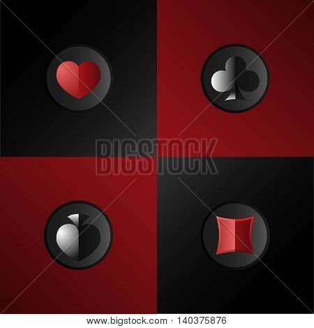 Seamless Pattern On Poker