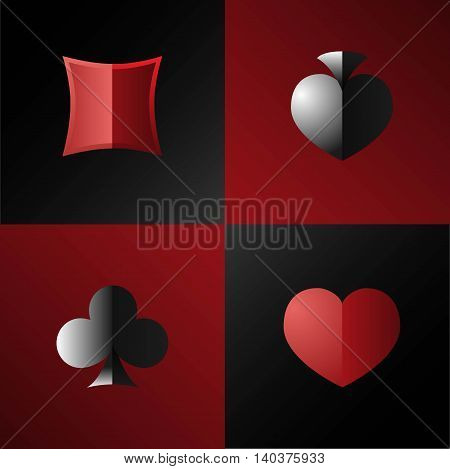 Seamless Pattern On Poker