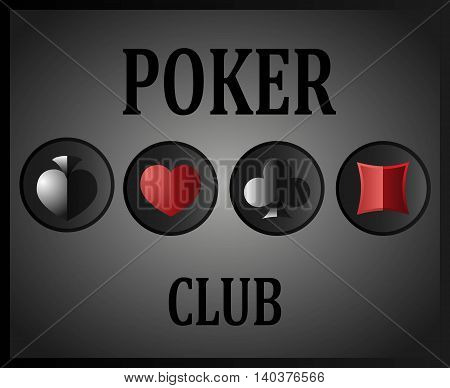Logo For The Poker Club