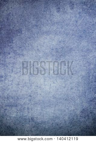 Dirty Gradient Blue Grunge Effect Textured Background