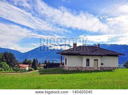 Alpine house in Trentino Alto Adidge, Italy