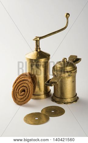 traditional indian snack chakli, chakali or murukku
