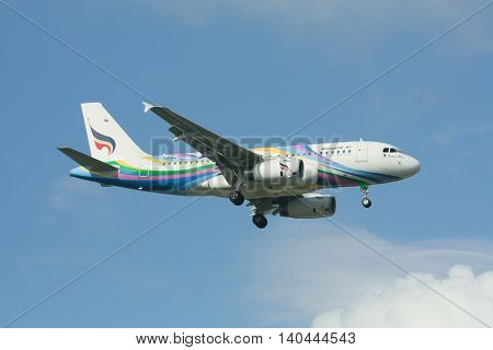 Hs-pgy Airbus A319-100 Of Bangkok Airway.