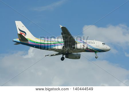 Hs-pgy Airbus A319-100 Of Bangkok Airway.