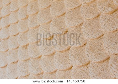 Use the foam roofing tiles for construction.