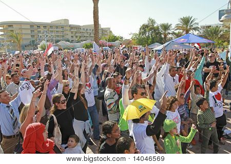 Ulica Party w Hurghada, Egypt