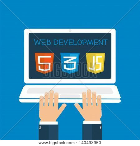 Web Development Hands On Laptop