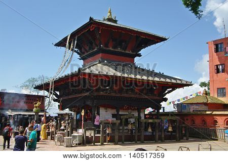 Manakamana, Np - Circa August 2012 - Manakamana Hindu Temple, Circa August 2012, In Manakamana.