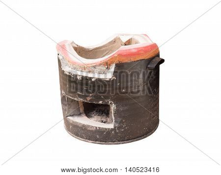 Brazier isolated on white background. in Thailand