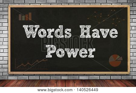 Words Have Power