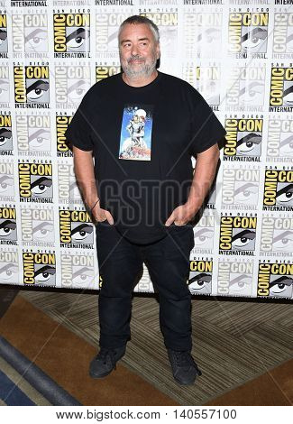 LOS ANGELES - JUL 21:  Luc Besson arrives to the Comic Con 2016 - Valerian and the City of a Thousand Planets PhotoCall on July 21, 2016 in San Diego, CA                