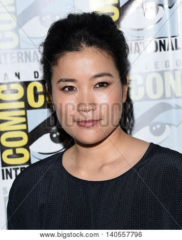 LOS ANGELES - JUL 22:  Jadyn Wong arrives to the Comic Con 2016 - CBS PhotoCall on July 22, 2016 in San Diego, CA                