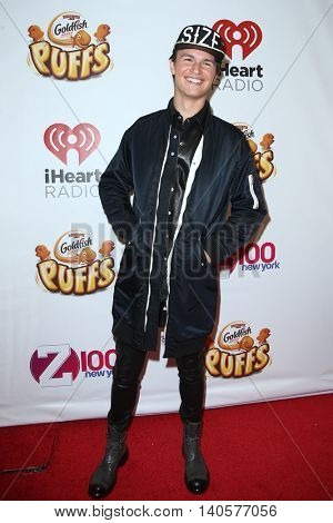 NEW YORK-DEC 12: Actor Ansel Elgort attends Z100's Jingle Ball 2014 at Madison Square Garden on December 12, 2014 in New York City.
