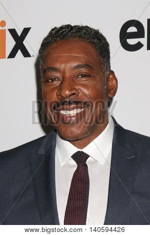 LOS ANGELES - JUL 30:  Ernie Hudson at the EPIX Television Critics Association Tour Photo Line at the Beverly Hilton Hotel on July 30, 2016 in Beverly Hills, CA