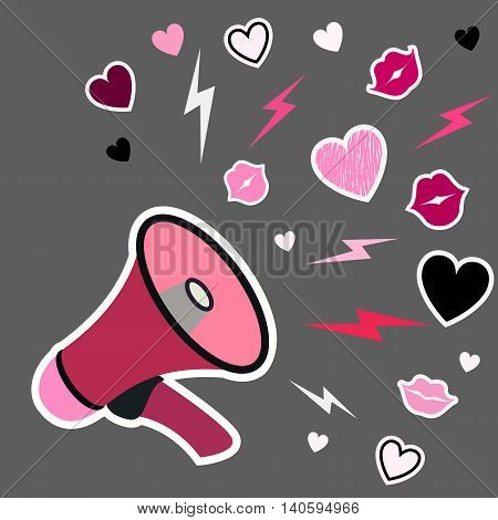 Megaphone Icon Design