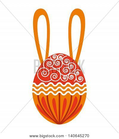 sweet egg paintedl isolated icon design, vector illustration graphic
