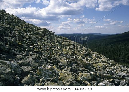 Vertice di Lusen (foresta bavarese)