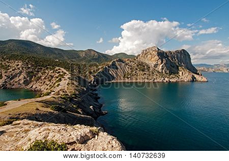 Cape Kapchik In Black Sea