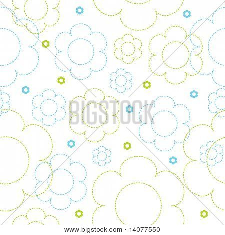 Nahtlose Blumenmuster