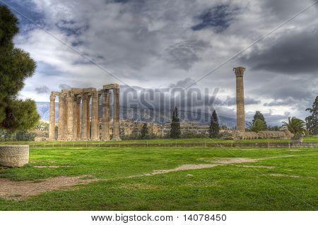 Templo de Zeus Olímpico em Atenas