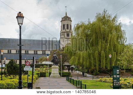 The St. Leonard church is a Catholic church located in Honfleur France