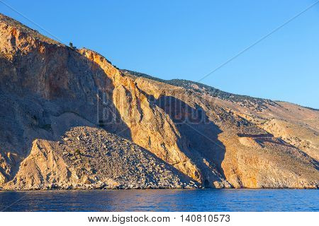 South Coast Of Crete Near Agia Roumeli, Greece